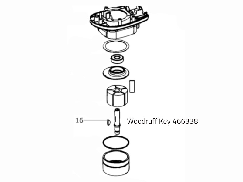 Woodruff Schlüssel 466338