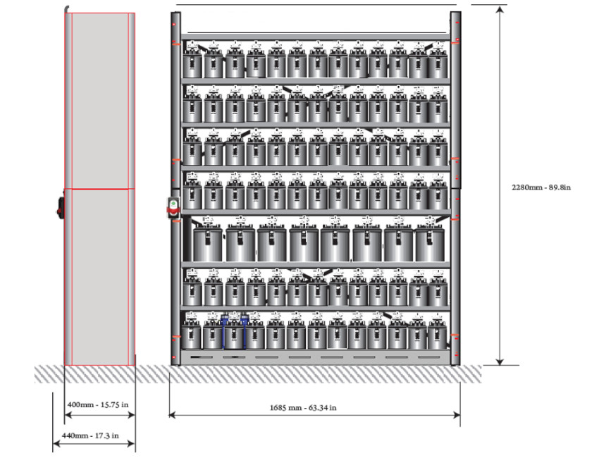 Alphamix 160 System Oberteil 4 X 1 Liter