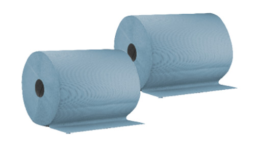 60-130 Cleaning Paper Blue 3-Ply Glued
