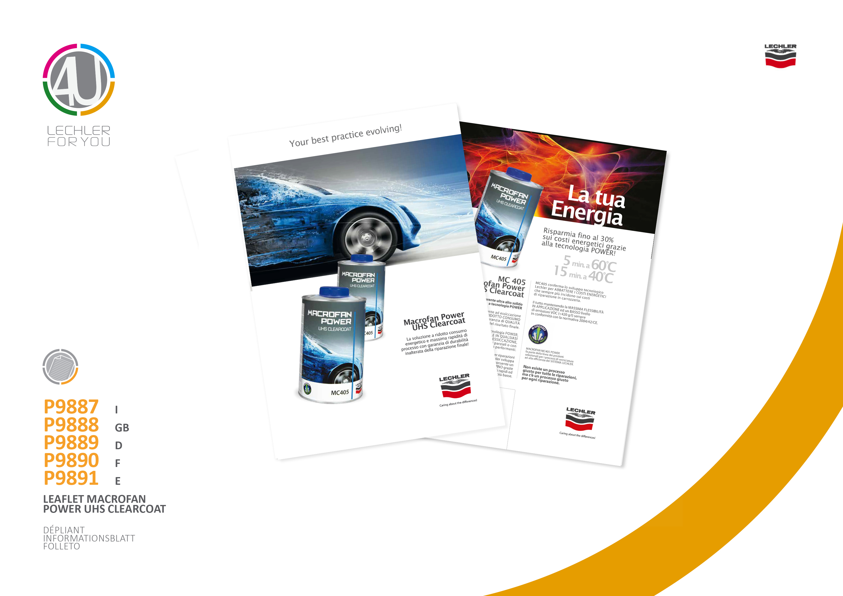 Leaflet - Macrofan Power Uhs Klarlack