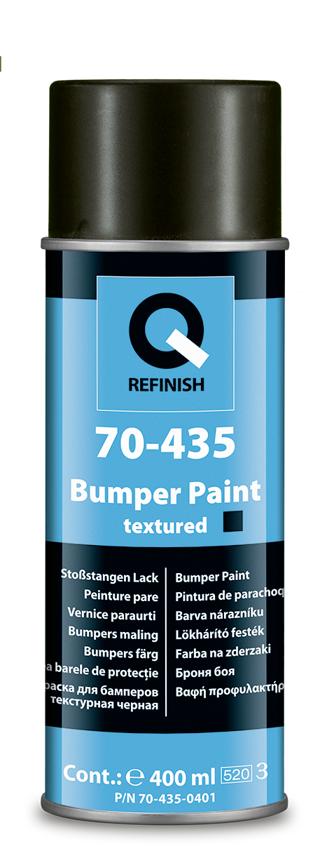 70-435 Bumper Paint Textured Schwarz