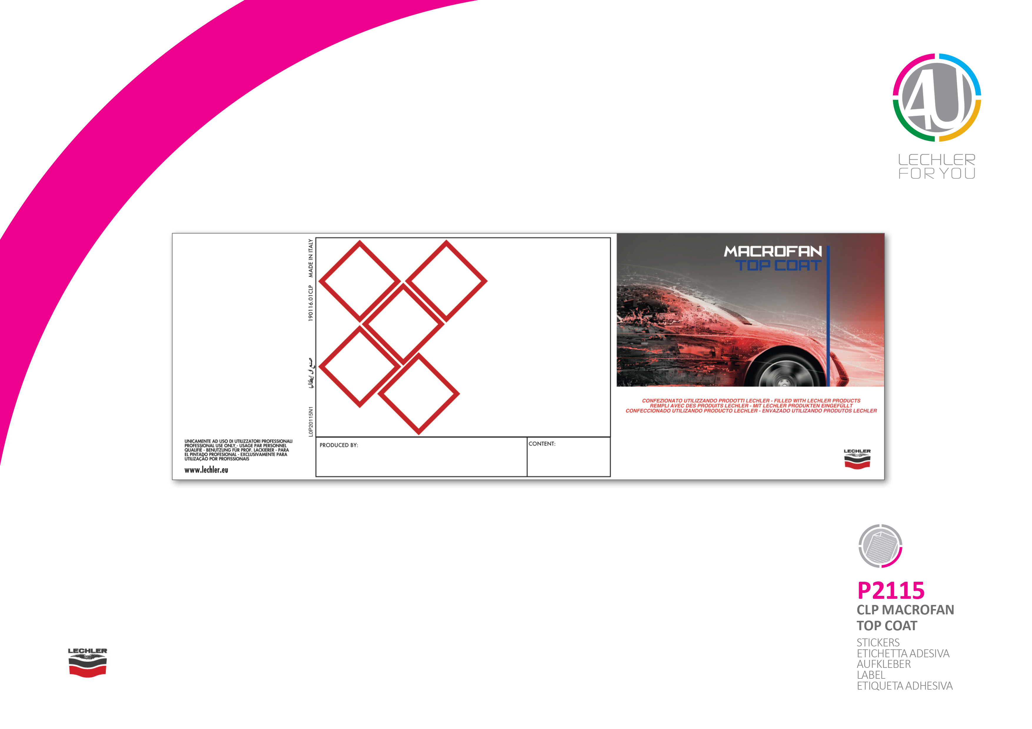 Macrofan Etikett Für Dose